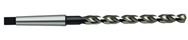 17mm Dia. - HSS - 2MT - 130° Point - Parabolic Taper Shank Drill-Surface Treated - USA Tool & Supply
