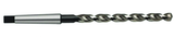 19.5mm Dia. - HSS - 2MT - 130° Point - Parabolic Taper Shank Drill-Surface Treated - USA Tool & Supply