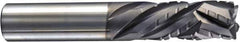 Niagara Cutter - 1/4" Cutting Diam x 3/4" Length of Cut, 5 Flute, Compression Spiral Router Bit - Diamond Coated, Right Hand Cut, Solid Carbide, 2-1/2" OAL x 1/4" Shank Diam, Chipbreaker, 30° Helix Angle - USA Tool & Supply