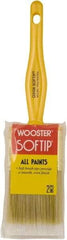 Wooster Brush - 2" Synthetic General Purpose Paint Brush - 2-7/16" Bristle Length, Plastic Handle - USA Tool & Supply