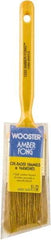 Wooster Brush - 2" Hog Sash Brush - 2-3/16" Bristle Length, Plastic Handle - USA Tool & Supply