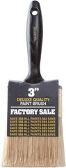 Wooster Brush - 3" Synthetic General Purpose Paint Brush - 2-11/16" Bristle Length, Plastic Handle - USA Tool & Supply
