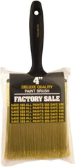 Wooster Brush - 4" Synthetic General Purpose Paint Brush - 3-7/16" Bristle Length, Plastic Handle - USA Tool & Supply