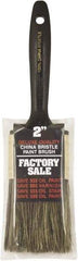 Wooster Brush - 2" Hog General Purpose Paint Brush - 2-7/16" Bristle Length, Plastic Handle - USA Tool & Supply