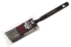 Wooster Brush - 1-1/2" Angled Hog Sash Brush - 1-15/16" Bristle Length, Plastic Handle - USA Tool & Supply