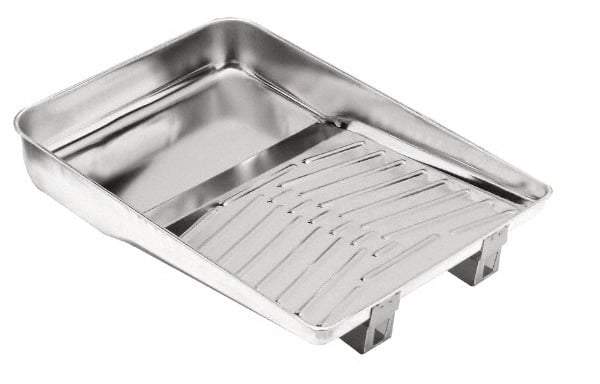 Wooster Brush - Paint Tray - 1 Qt Capacity, 11" Wide, Steel - USA Tool & Supply