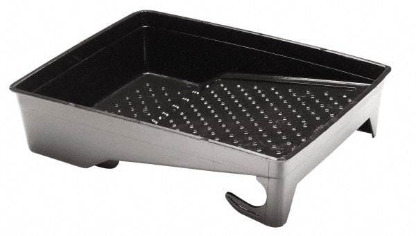 Wooster Brush - 9" Roller Compatible Paint Roller Tray - 2 Qt Capacity, 11" Wide, Plastic - USA Tool & Supply