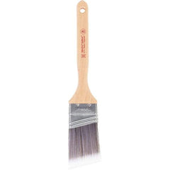Wooster Brush - 2" Synthetic General Purpose Paint Brush - 2-11/16" Bristle Length, Maple Handle - USA Tool & Supply