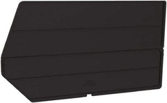 Akro-Mils - 17" Wide x 9.1" High, Black Bin Divider - Use with Akro-Mils - 30260 - USA Tool & Supply