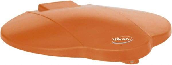 Vikan - 3 Gal Polypropylene Pail Lid - Orange, For Use with 5692 - USA Tool & Supply