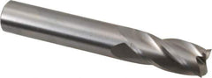 OSG - 14mm, 30mm LOC, 14mm Shank Diam, 89mm OAL, 4 Flute, Solid Carbide Square End Mill - Single End, Uncoated, Spiral Flute, 30° Helix, Centercutting, Right Hand Cut, Right Hand Flute, Series 404 - USA Tool & Supply