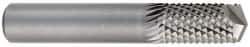 OSG - 1/2" Diam, 1" LOC, Drill Point End, Solid Carbide Diamond Pattern Router Bit - Right Hand Cut, 2-1/2" OAL, 1/2" Shank Diam, Use on Fiberglass - USA Tool & Supply