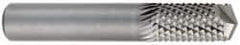 OSG - 1/4" Diam, 3/4" LOC, Drill Point End, Solid Carbide Diamond Pattern Router Bit - Right Hand Cut, 2" OAL, 1/4" Shank Diam, Use on Fiberglass - USA Tool & Supply