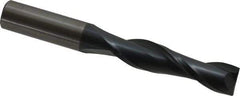 OSG - 1/2", 2" LOC, 1/2" Shank Diam, 4" OAL, 2 Flute, Solid Carbide Square End Mill - Single End, TiAlN Finish, Spiral Flute, 30° Helix, Centercutting, Right Hand Cut, Right Hand Flute, Series 462 - USA Tool & Supply