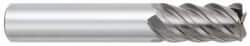 OSG - 1/2", 2" LOC, 1/2" Shank Diam, 4-1/2" OAL, 5 Flute, Solid Carbide Square End Mill - USA Tool & Supply
