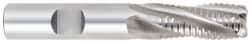 OSG - 1-1/4" Diam, 4" LOC, 6 Flute Cobalt Roughing & Finishing Square End Mill - Uncoated, 6-1/2" OAL, 1-1/4" Shank Diam, Weldon Shank, 30° Helix, Centercutting - USA Tool & Supply