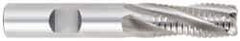 OSG - 1-1/4" Diam, 4" LOC, 6 Flute Cobalt Roughing & Finishing Square End Mill - Uncoated, 6-1/2" OAL, 1-1/4" Shank Diam, Weldon Shank, 30° Helix, Centercutting - USA Tool & Supply