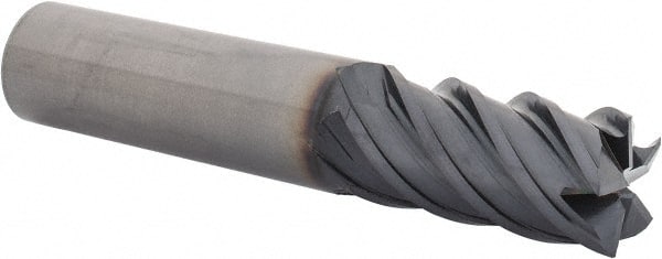 OSG - 3/4", 1-1/2" LOC, 3/4" Shank Diam, 4" OAL, 5 Flute, Solid Carbide Square End Mill - USA Tool & Supply