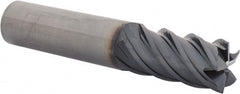 OSG - 3/4", 1-1/2" LOC, 3/4" Shank Diam, 4" OAL, 5 Flute, Solid Carbide Square End Mill - USA Tool & Supply