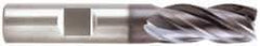 Niagara Cutter - 16mm, 32mm LOC, 16mm Shank Diam, 93mm OAL, 4 Flute, Solid Carbide Square End Mill - Single End, AlTiN Finish, Spiral Flute, Variable° Helix, Centercutting, Right Hand Cut, Right Hand Flute, Series STS430M - USA Tool & Supply