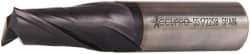 Accupro - 3/4", 1-5/16" LOC, 3/4" Shank Diam, 3-9/16" OAL, 2 Flute, Powdered Metal Square End Mill - Single End, TiAlN Finish, Spiral Flute, 30° Helix, Centercutting, Right Hand Cut, Right Hand Flute - USA Tool & Supply