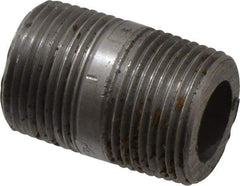 Value Collection - Schedule 160, 3/4" Diam x 1-1/2" Long Black Pipe Nipple - Threaded - USA Tool & Supply