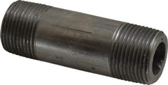 Value Collection - Schedule 160, 3/4" Diam x 3" Long Black Pipe Nipple - Threaded - USA Tool & Supply