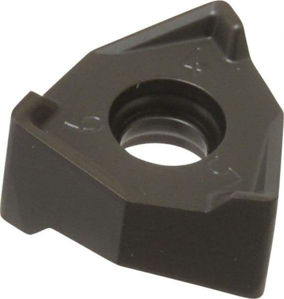 Seco - XNEX080608 MD15 Grade T350M Carbide Milling Insert - TiCN/Al2O3 Finish, 1/4" Thick, 0.491" Inscribed Circle, 0.031" Corner Radius - USA Tool & Supply