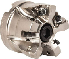 Seco - 5 Inserts, 2" Cut Diam, 3/4" Arbor Diam, 0.295" Max Depth of Cut, Indexable Square-Shoulder Face Mill - 0/90° Lead Angle, 1.57" High, XNEX 0806.. Insert Compatibility, Through Coolant, Series Square 6 - USA Tool & Supply