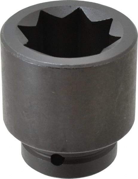 Proto - 1" Drive 1-3/4" Impact Socket - 8 Points, 3-1/2" OAL - USA Tool & Supply