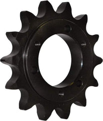 U.S. Tsubaki - 22 Teeth, 3/4" Chain Pitch, Chain Size 60, QD Sprocket - 2" Bore Diam, 5.67" Outside Diam - USA Tool & Supply