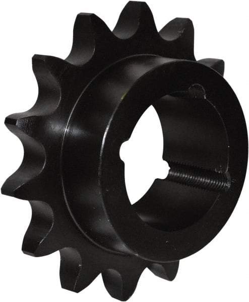 U.S. Tsubaki - 27 Teeth, 1" Chain Pitch, Chain Size 80, Taper Lock Sprocket - 2-11/16" Bore Diam, 9.16" Outside Diam - USA Tool & Supply