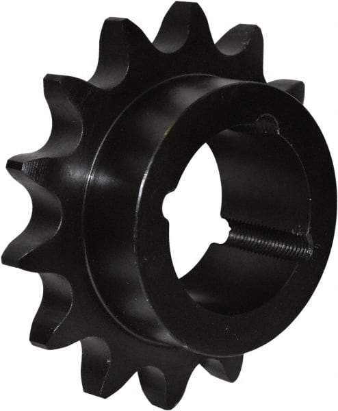 U.S. Tsubaki - 14 Teeth, 1" Chain Pitch, Chain Size 80, Taper Lock Sprocket - 1-11/16" Bore Diam, 4.98" Outside Diam - USA Tool & Supply