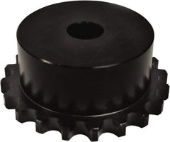 U.S. Tsubaki - 1-1/4" Bore Diam Plain Bore Roller Chain Coupling - 7.588" Coupling OD - USA Tool & Supply