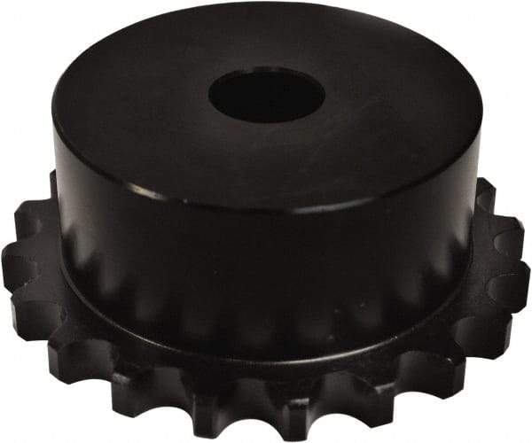 U.S. Tsubaki - 1-1/8" Bore Diam Plain Bore Roller Chain Coupling - 6.703" Coupling OD - USA Tool & Supply