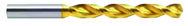 21/64 Dia. - Powdered Metal Parabolic Jobber Drill-130° Point-TiN - USA Tool & Supply