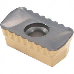 Iscar - P290 ACCT1806 FWR Grade IC830 Carbide Milling Insert - TiAlN/TiN Finish, 0.236" Thick, 3.81mm Corner Radius - USA Tool & Supply