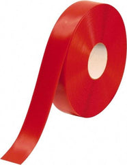 PRO-SAFE - Red Solid Color PVC Tape - 2" Wide x 100' Long x 50 mil Thick, General Traffic - USA Tool & Supply