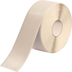 PRO-SAFE - White Solid Color PVC Tape - 4" Wide x 100' Long x 50 mil Thick, General Traffic - USA Tool & Supply