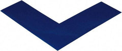 PRO-SAFE - Blue Solid Color PVC Tape - 2" Wide x 1/2' Long x 50 mil Thick, General Traffic - USA Tool & Supply