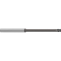 Harvey Tool - 0.5mm, 0.03" LOC, 1/8" Shank Diam, 2-1/2" OAL, 4 Flute Solid Carbide Square End Mill - Exact Industrial Supply
