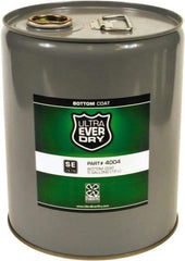 UltraTech - 5 Gal Metal Can Semi-Flat White Acrylic Coating - Approximately 250 Sq Ft/Gal Coverage, 528 g/L VOC Content, Direct to Metal - USA Tool & Supply