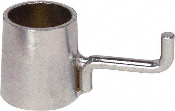 Quantum Storage - Open Shelving Accessory/Component - Chrome, Chrome Finish, Use with Wire Shelving Units - USA Tool & Supply