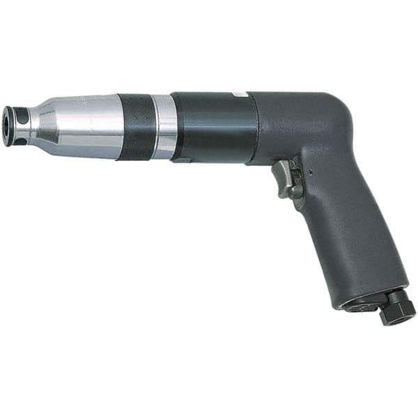 Ingersoll-Rand - 1/4" Bit Holder, 1,700 RPM, Pistol Grip Handle Air Screwdriver - 10 to 53.1 In/Lb Torque, 20 CFM - USA Tool & Supply