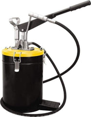 PRO-LUBE - Grease Lubrication 3 Strokes/oz Flow Aluminum & Steel Lever Hand Pump - For 528 oz Container - USA Tool & Supply