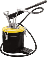 PRO-LUBE - Grease Lubrication 3 Strokes/oz Flow Aluminum & Steel Lever Hand Pump - For 208 oz Container - USA Tool & Supply