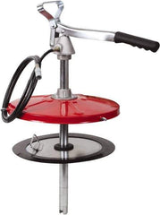 PRO-LUBE - Grease Lubrication 19 Strokes/oz Flow Aluminum & Steel Lever Hand Pump - For 25 to 50 Lb Container - USA Tool & Supply