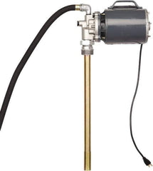 PRO-LUBE - Oil Lubrication 8 Gal/min Flow Aluminum Electric Pump - For 55 Gal Container - USA Tool & Supply