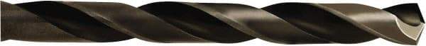 Irwin - 5/32" 135° High Speed Steel Jobber Drill - Oxide Finish, Spiral Flute, Hex Shank, 3-15/16" OAL, Split Point - USA Tool & Supply
