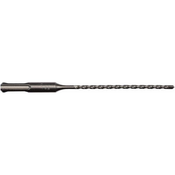 Irwin - 5/32" Diam, SDS-Plus Shank, Carbide-Tipped Rotary & Hammer Drill Bit - USA Tool & Supply